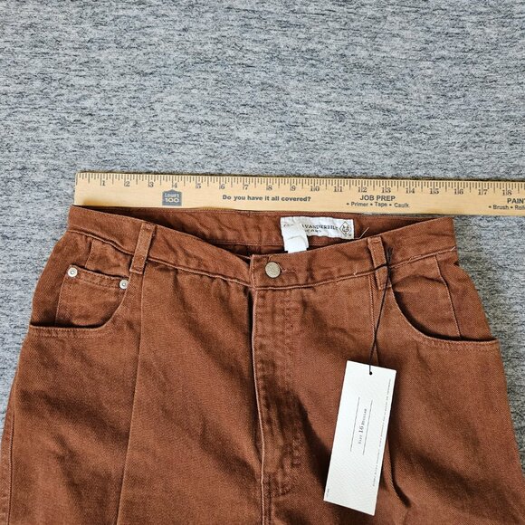 Vintage 90s Womens Gloria Vanderbilt 1991 Cotton Jeans Brown Sz 16 NWT Y2K RARE - Picture 11 of 12